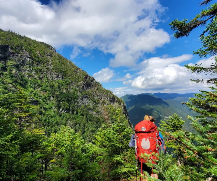 Randonnée en montagne été mont Nicol-Albert